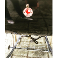 Prachtige vintage van Delft kinderwagen